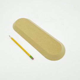 Rounded Rectangle 4.5 x 13.5 Pottery Form by GR Pottery Forms